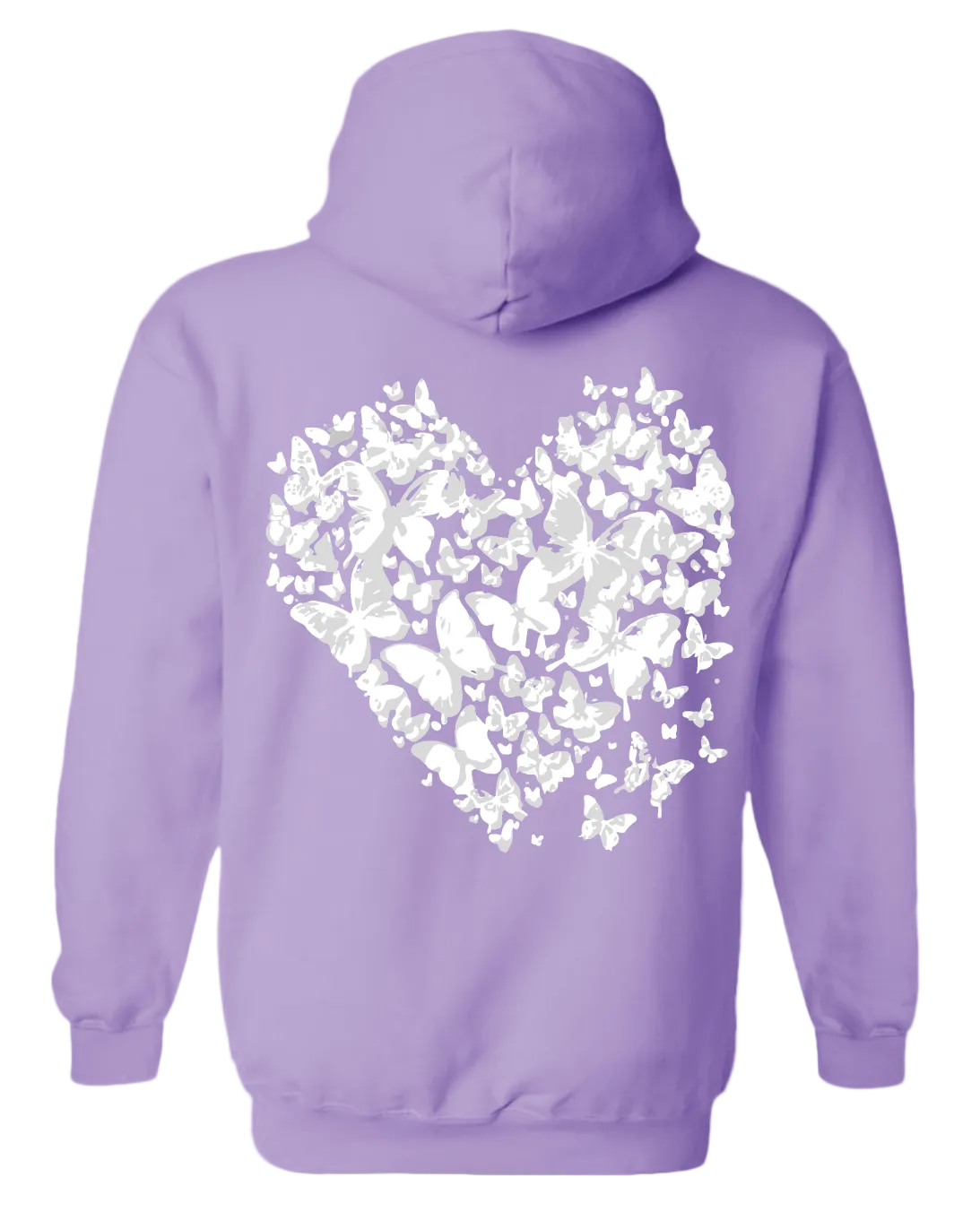 Heart Hoodie (Purple)