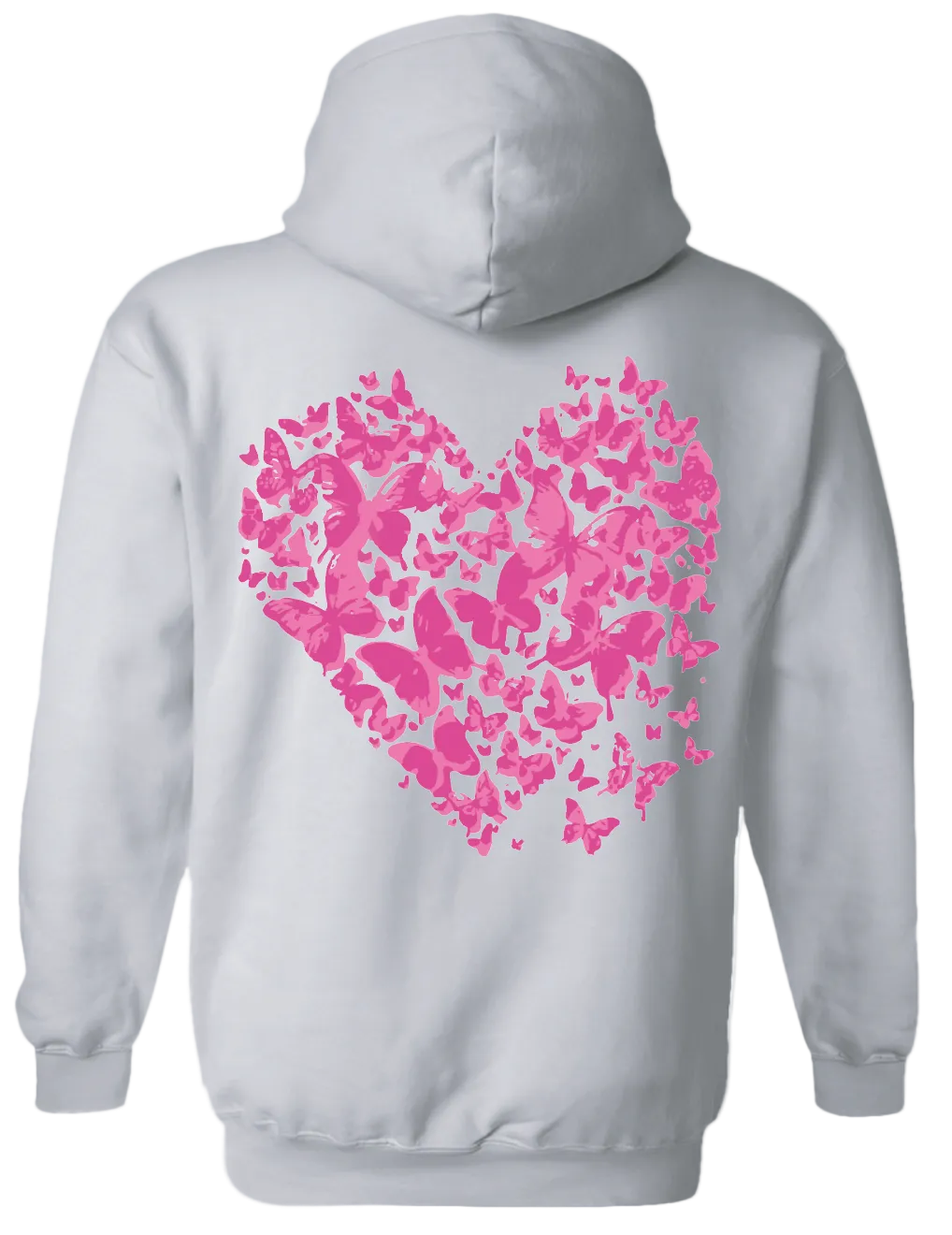 Heart Hoodie (Grey)