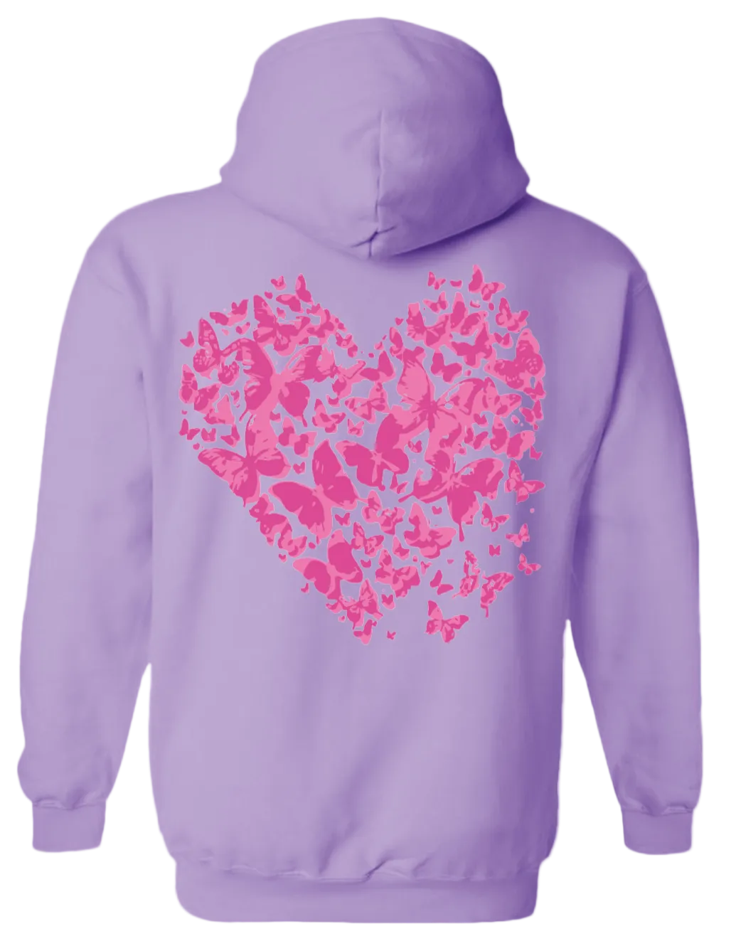 Heart Hoodie (Purple)