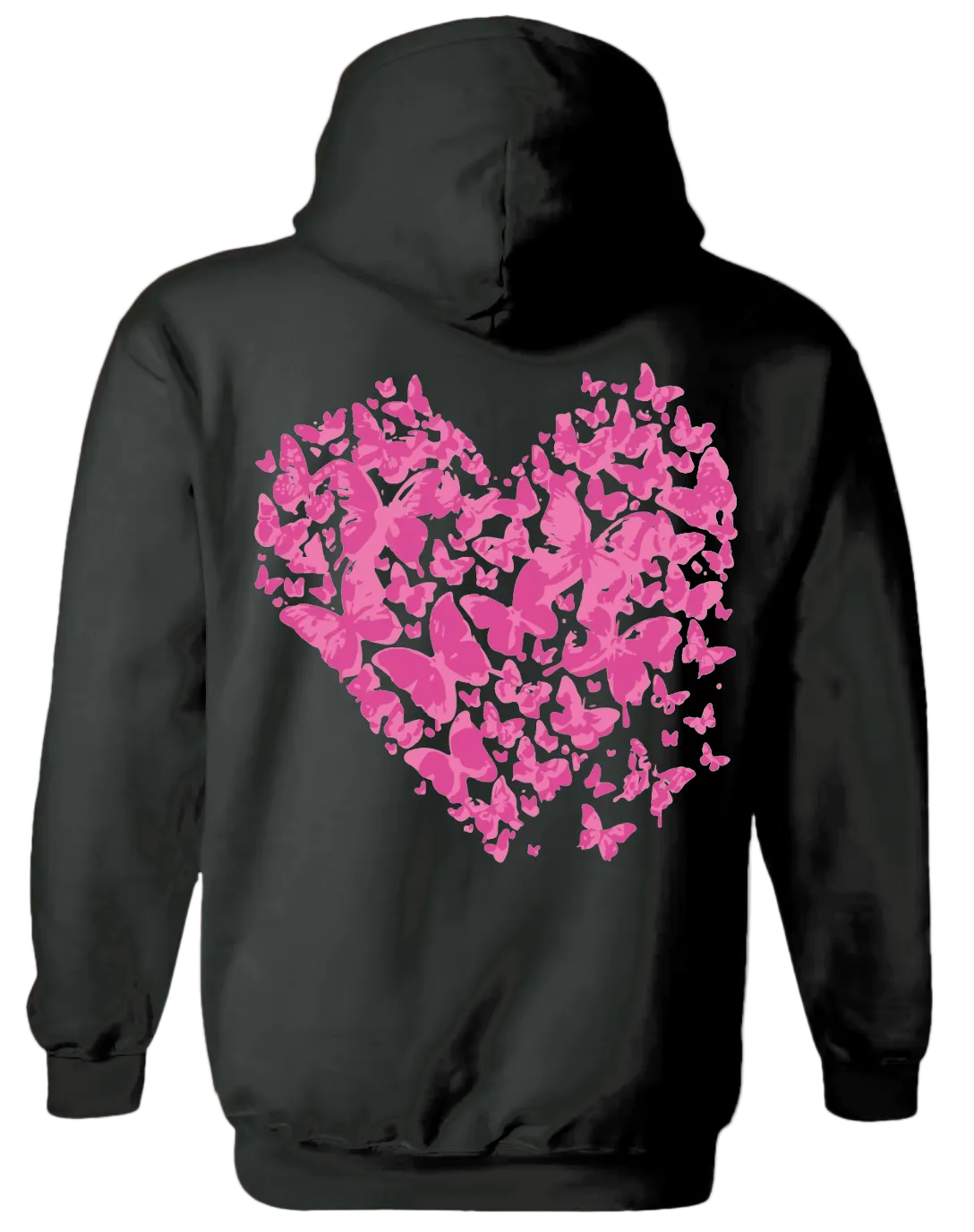 Heart Hoodie (Black)