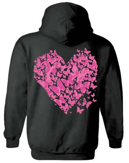 Heart Hoodie (Black)