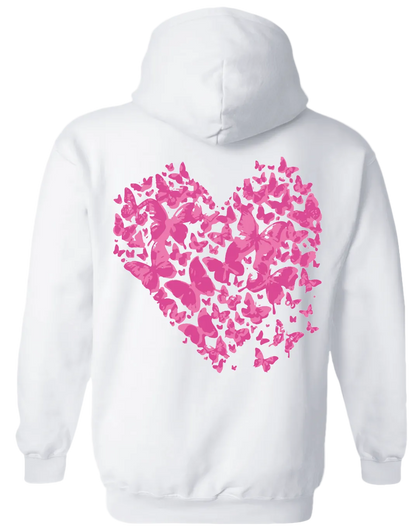 Heart Hoodie (White)