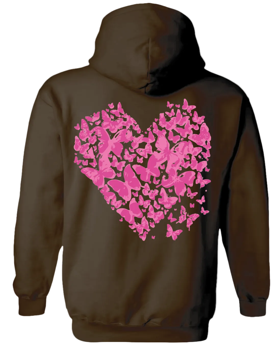 Heart Hoodie (Brown)