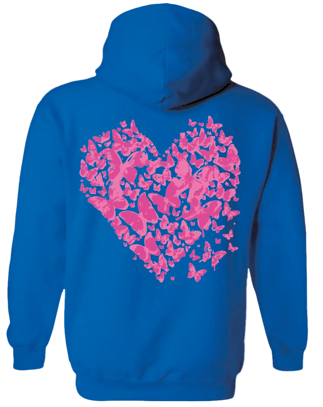 Heart Hoodie (Blue)