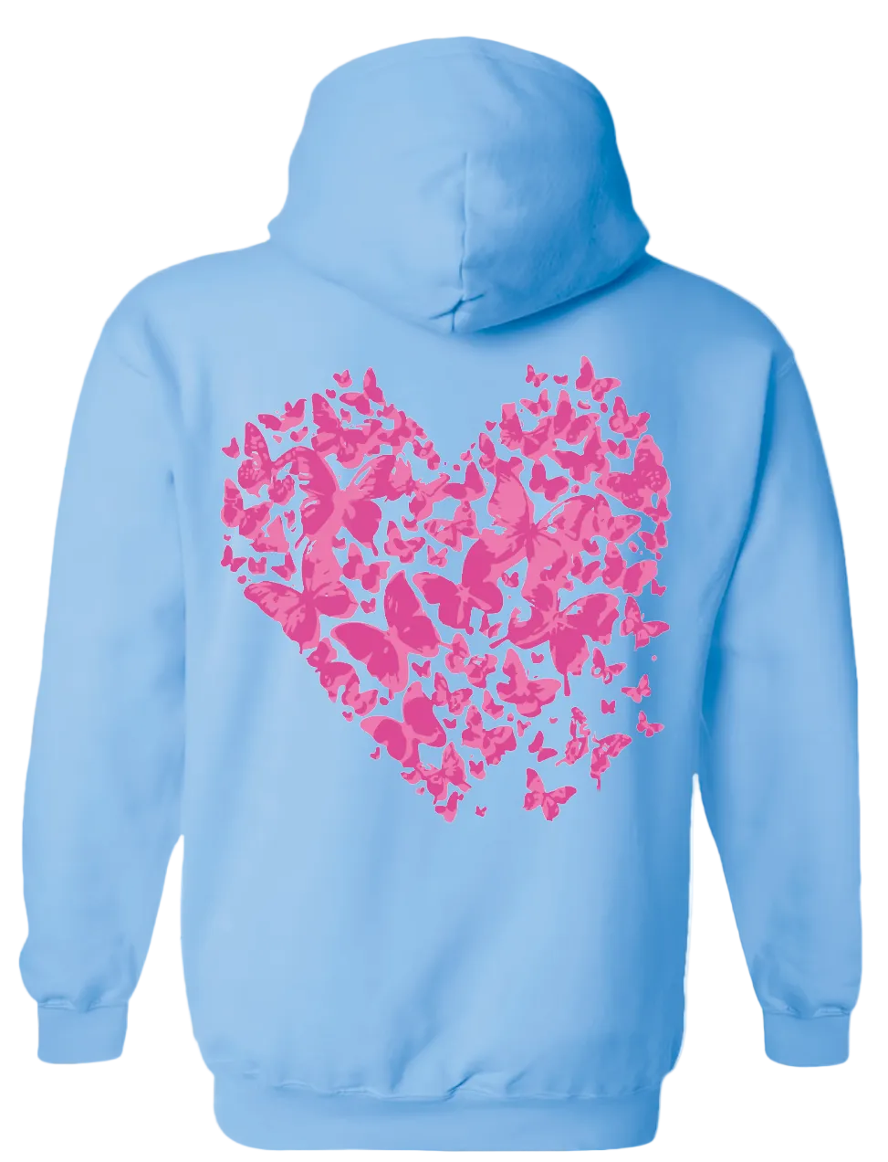 Heart Hoodie (Blue)
