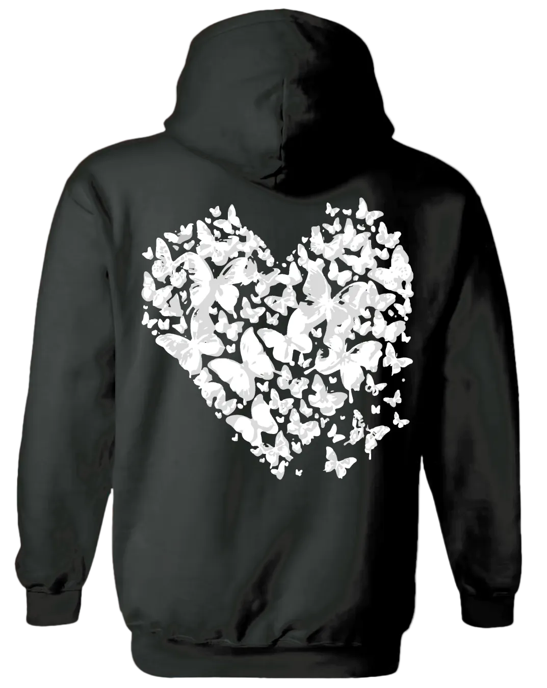 Heart Hoodie (Black)