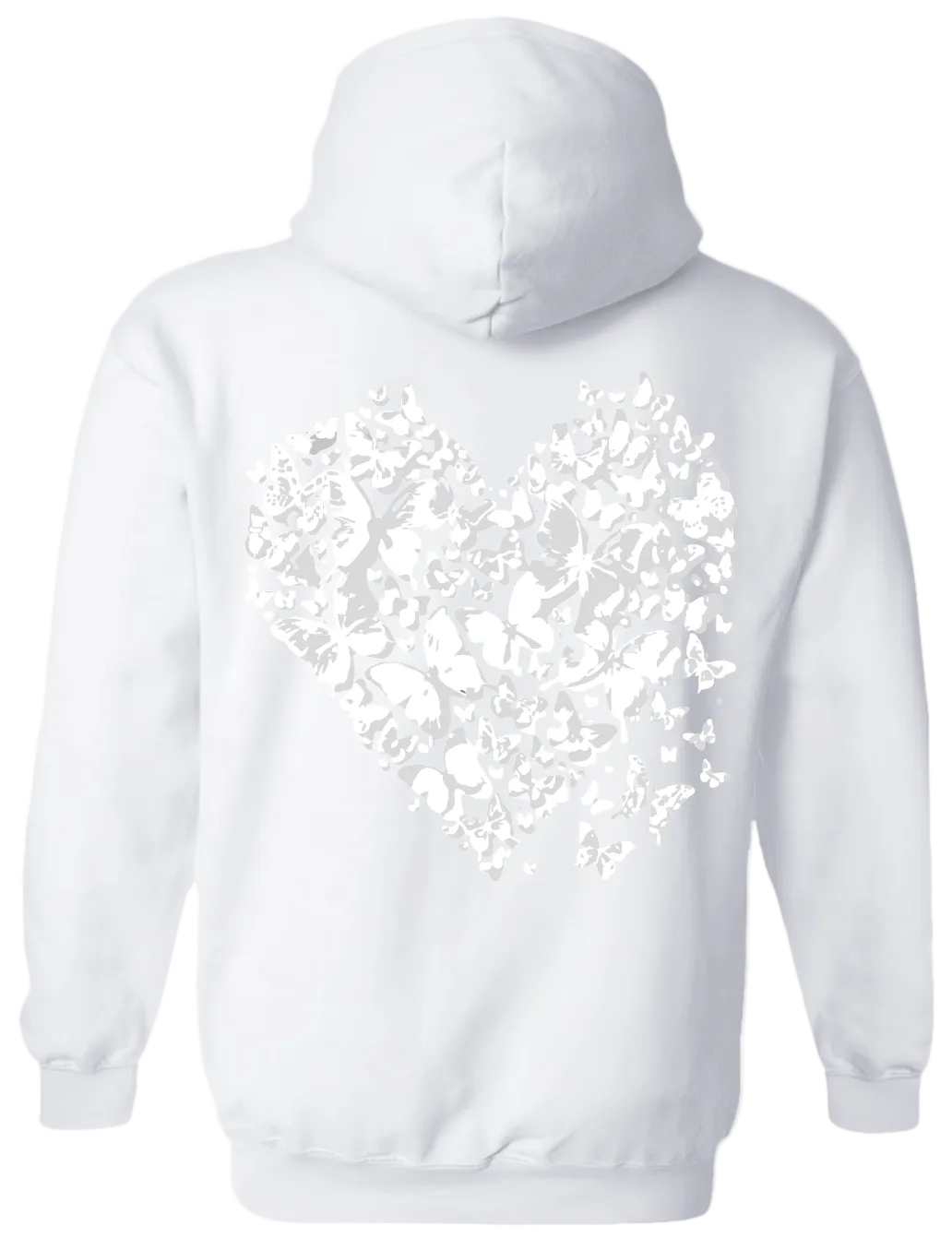 Heart Hoodie (White)
