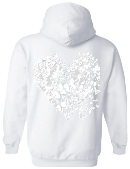 Heart Hoodie (White)