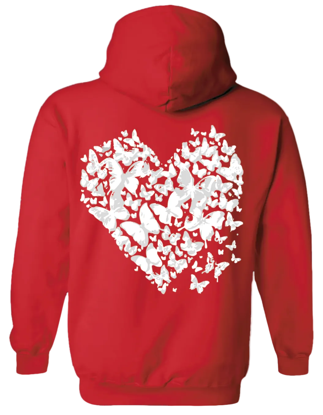 Heart Hoodie (Red)