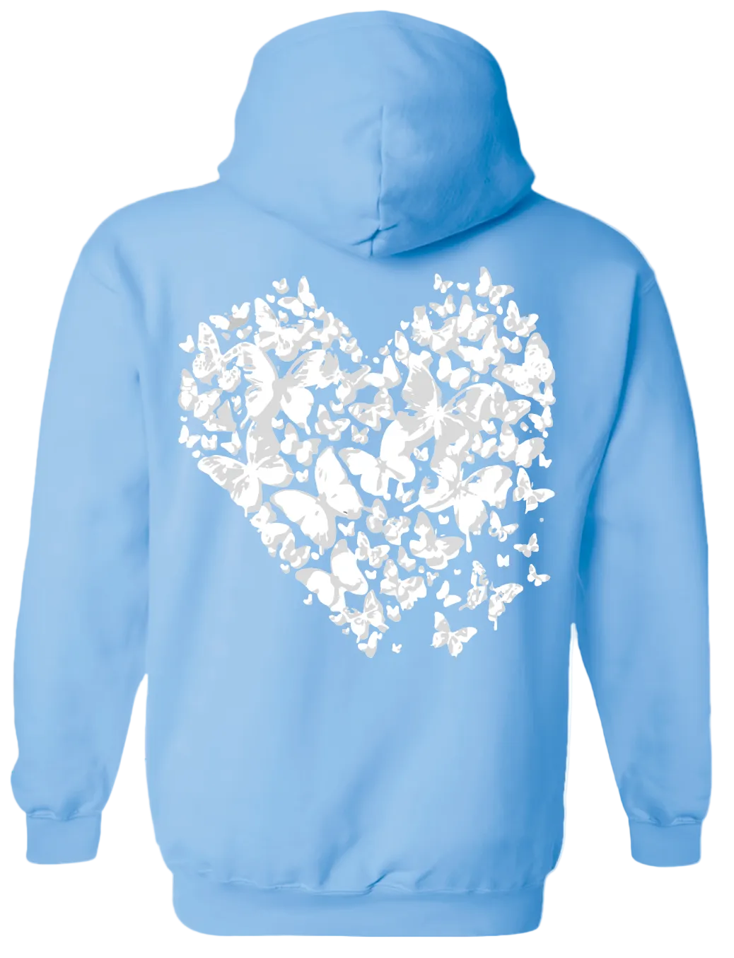 Heart Hoodie (Blue)