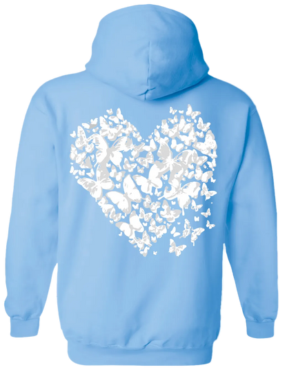 Heart Hoodie (Blue)