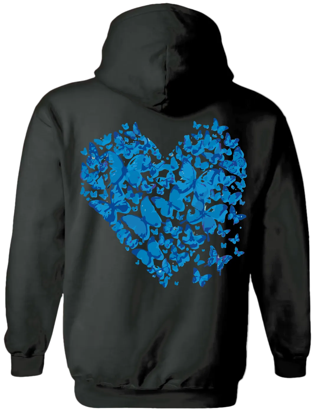 Heart Hoodie (Black)