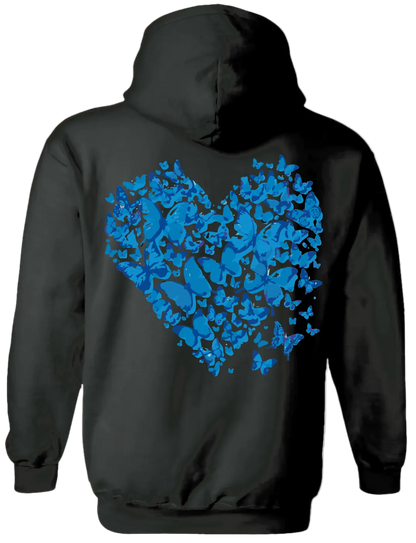 Heart Hoodie (Black)