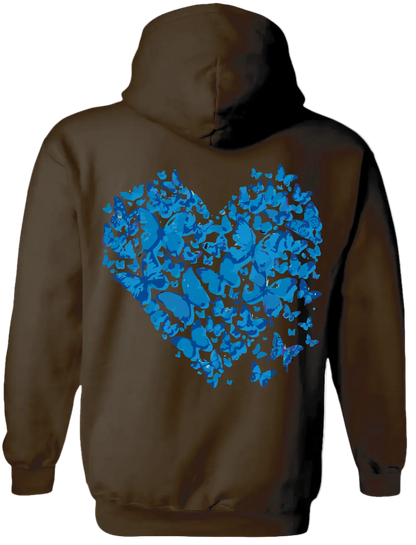 Heart Hoodie (Brown)