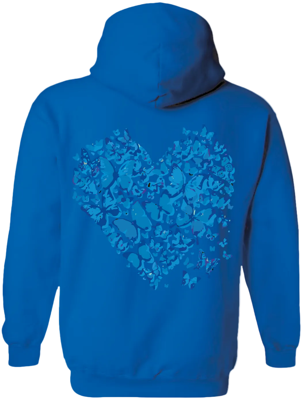 Heart Hoodie (Blue)