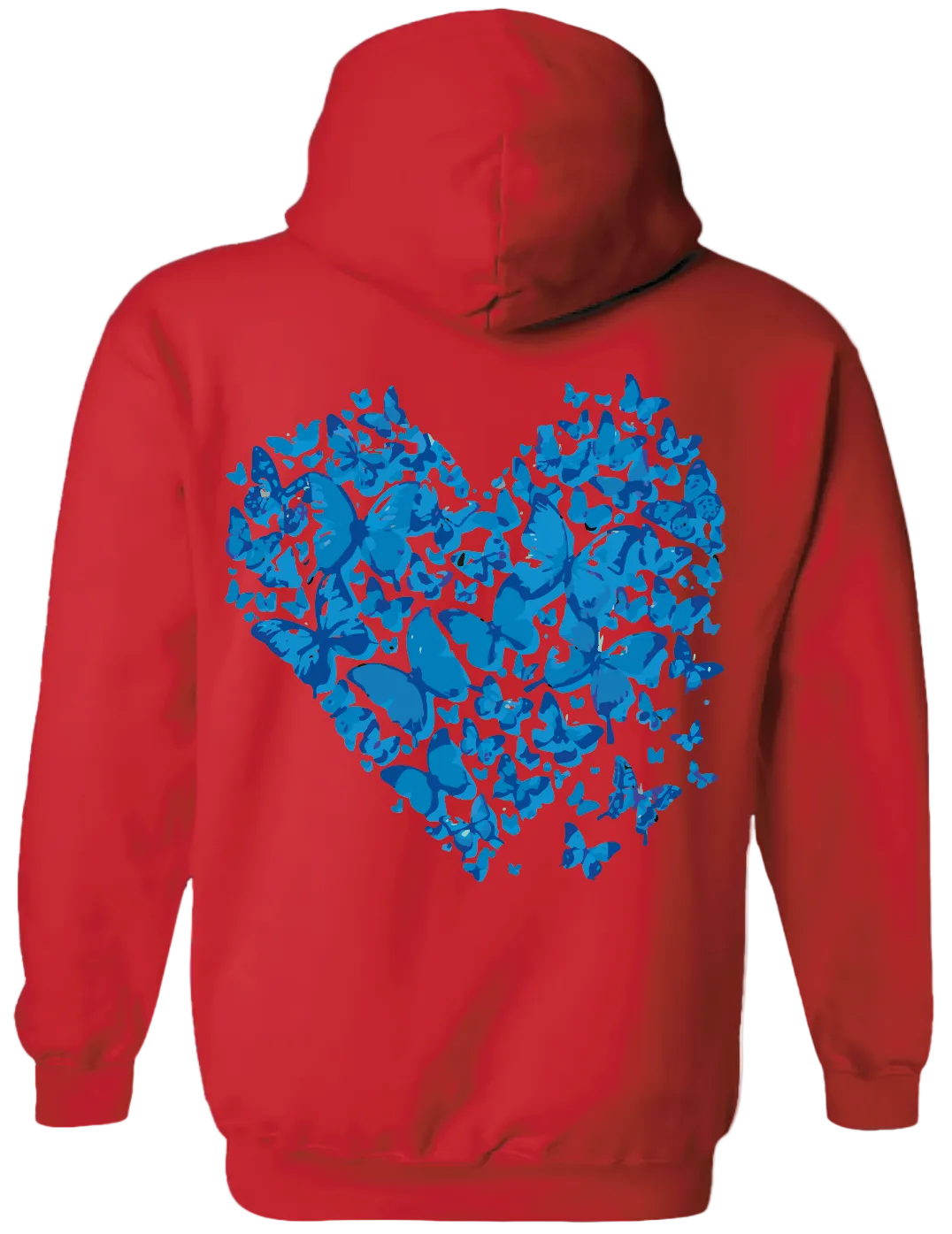 Heart Hoodie (Red)