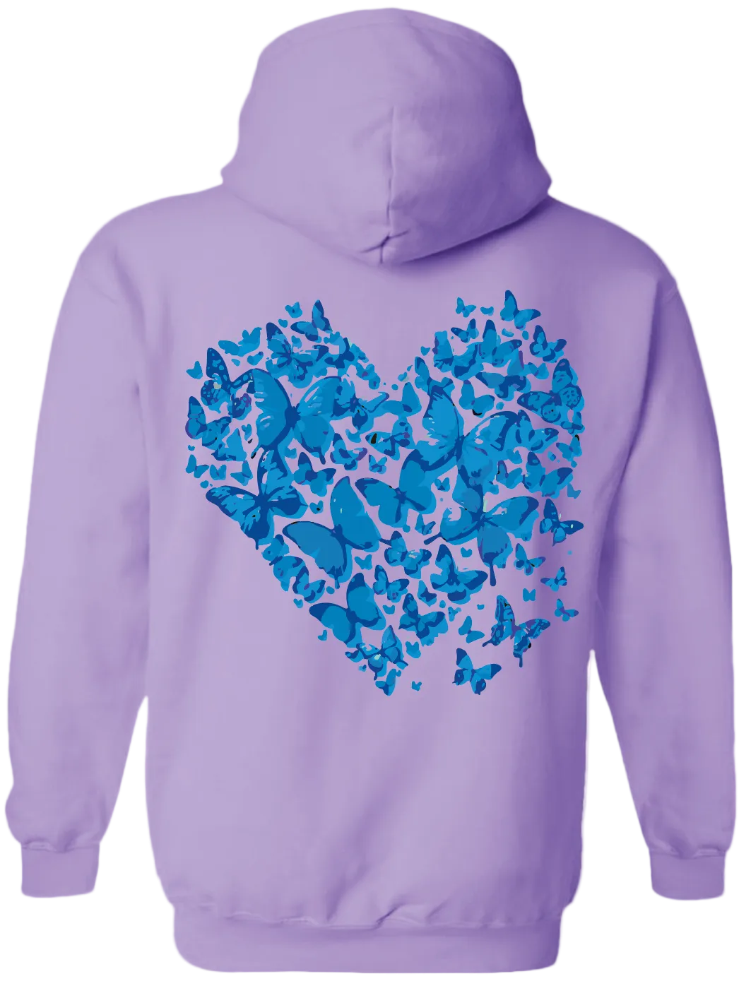 Heart Hoodie (Purple)