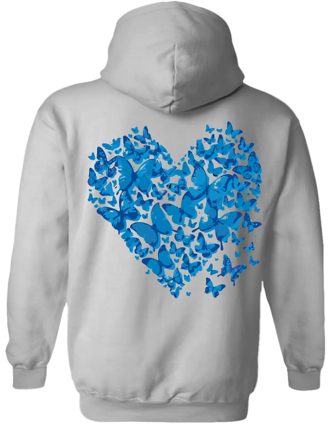 Heart Hoodie (Grey)