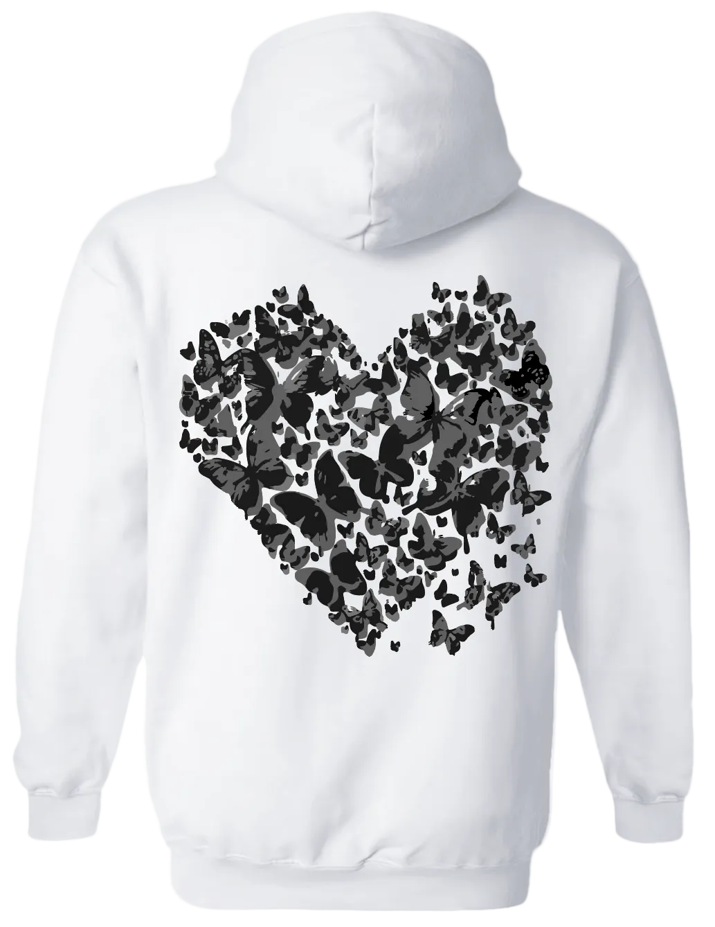 Heart Hoodie (White)