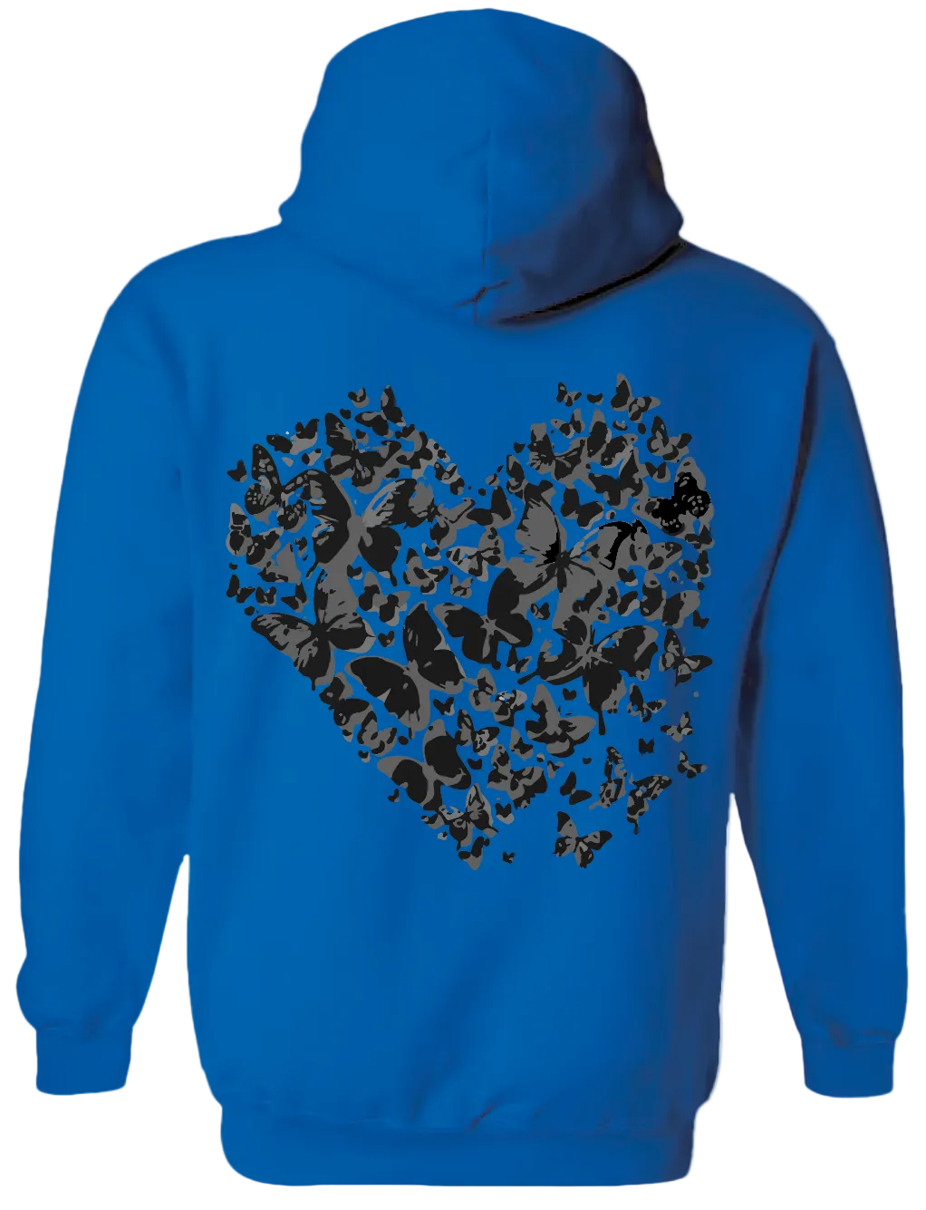 Heart Hoodie (Blue)