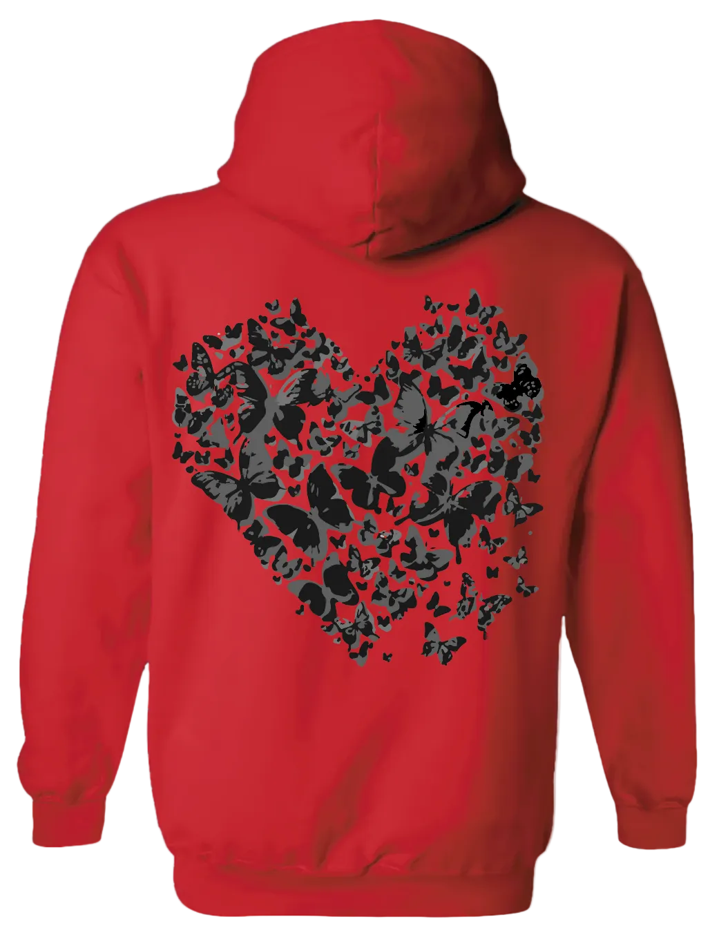 Heart Hoodie (Red)