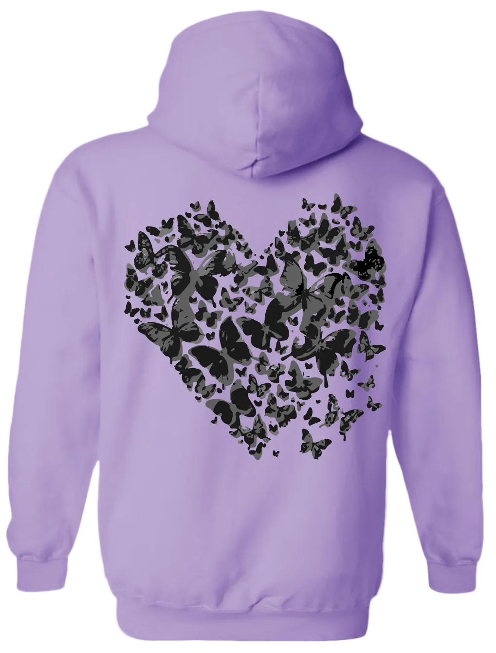 Heart Hoodie (Purple)