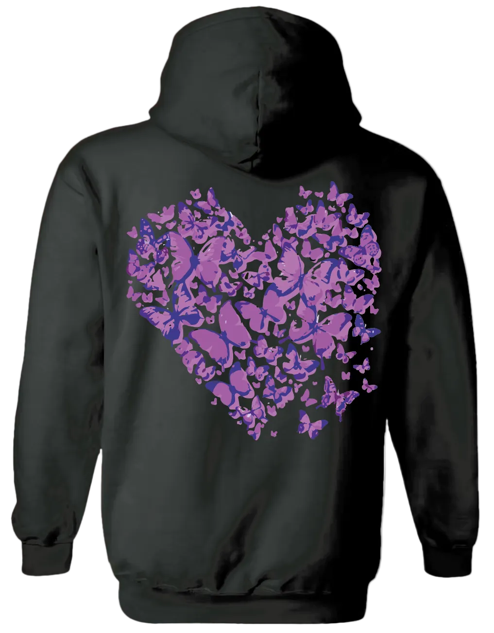 Heart Hoodie (Black)