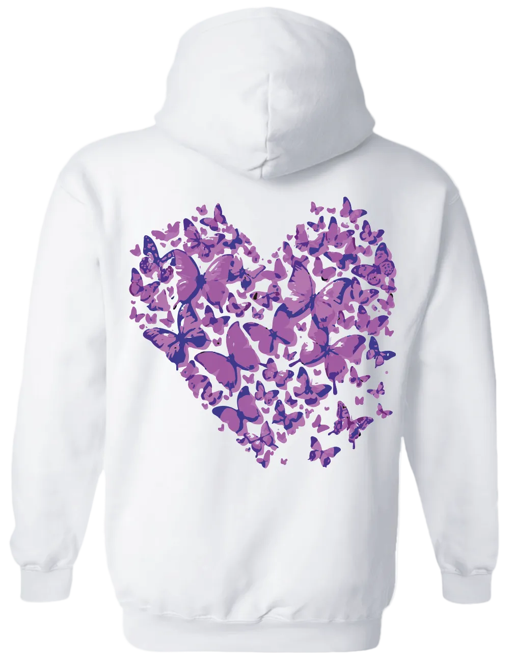 Heart Hoodie (White)