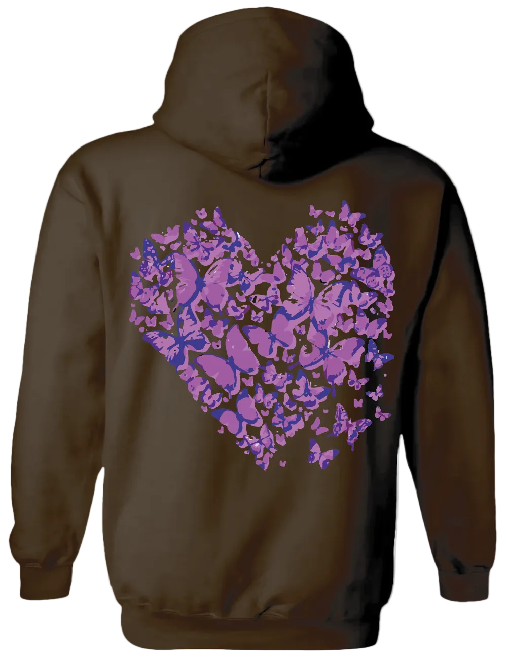 Heart Hoodie (Brown)