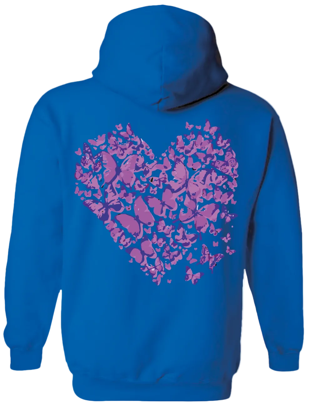 Heart Hoodie (Blue)