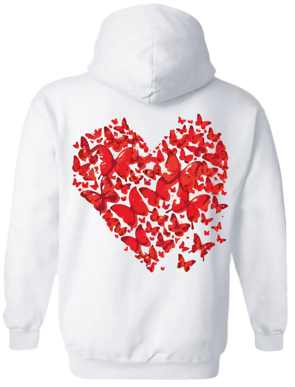 Heart Hoodie (White)