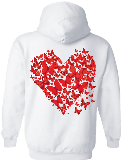 Heart Hoodie (White)