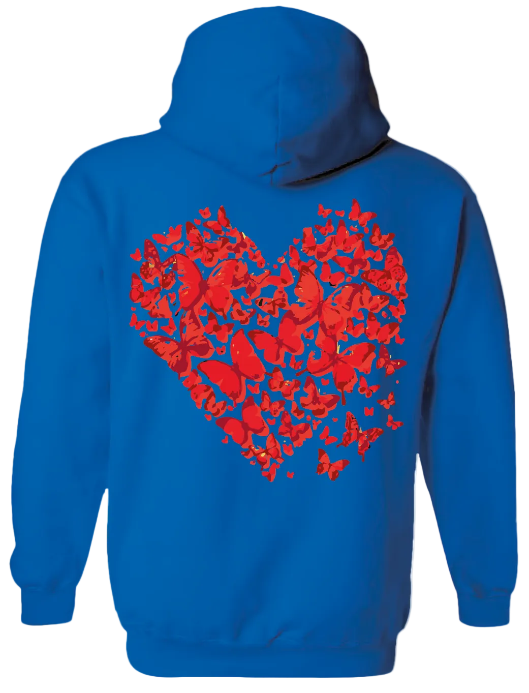Heart Hoodie (Blue)
