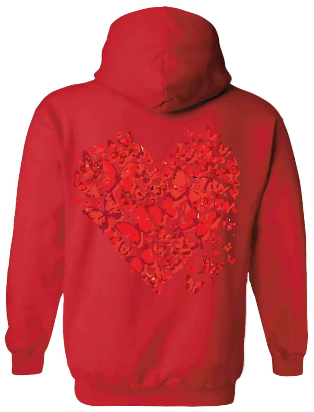 Heart Hoodie (Red)