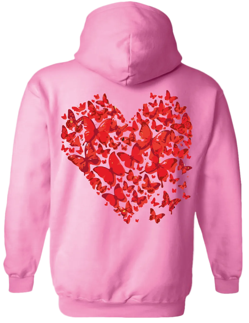 Heart Hoodie (Pink)