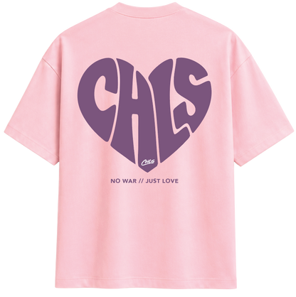 NO WAR // JUST LOVE (PINK/PURPLE)