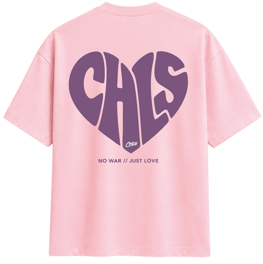 NO WAR // JUST LOVE (PINK/PURPLE)